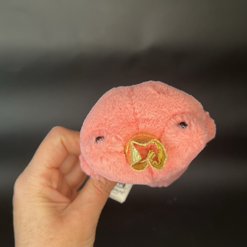 Jellycat Pink CROWNING CROAKER Small Soft Plush Toy - Picture 5 of 10